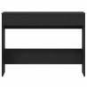 Desk Black Oak 101x50x76.5 cm - Durable Engineered Wood