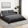 Duvet Cover Set Dark Grey 140x200 cm Cotton Colour dark grey and black Size 140 x 200 cm + 60 x 70 cm Quantity in Package 1 Number of Pieces 