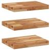 Floating Shelves 3 pcs - Solid Acacia Wood | HipoMarket