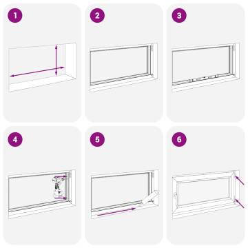 Basement Window RISOR 110x70 cm Tilt&Turn DIN Left White