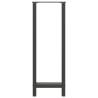 Coffee Table Legs Anthracite | Durable Steel | 40x(110-111) cm