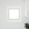 Basement Window RISOR 50x50 cm Tilt & Turn White - Durable & Safe