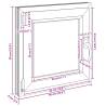 Basement Window RISOR 50x50 cm Tilt & Turn White - Durable & Safe