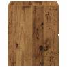 Elegant Bathroom Sink Cabinet in Old Wood | 41x38.5 cm