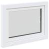 Basement Window RISOR 80x60 cm Tilt & Turn - Durable & Secure