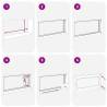 Basement Window RISOR 100x70 cm Tilt&Turn Right - White