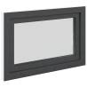 Basement Window RISOR 90x50 cm Tilt&Turn DIN Right Anthracite