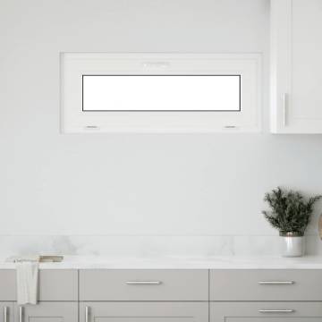 Basement Window RISOR 110x40 cm Tilt Glazing White - Durable & Safe