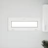 Basement Window RISOR 110x40 cm Tilt Glazing White - Durable & Safe