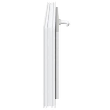 Basement Window RISOR 110x40 cm Tilt Glazing White - Durable & Safe