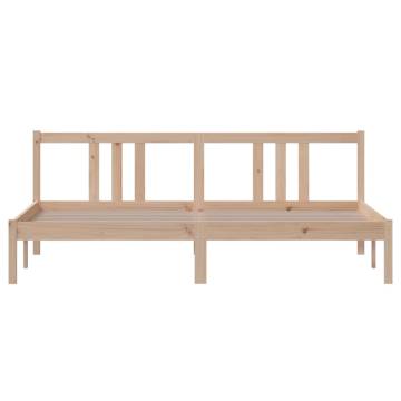 Solid Wood Bed Frame 180x200 cm - Super King Size