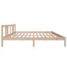 Solid Wood Bed Frame 180x200 cm - Super King Size