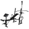 Workout Bench & Weights Set - 30.5kg Home Gym Equipment