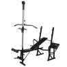 Workout Bench & Weights Set - 30.5kg Home Gym Equipment