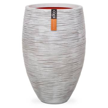 Capi Nature Rib Vase - Elegant Deluxe 45x72 cm Ivory