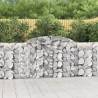 Arched Gabion Baskets 12 pcs 300x30x100/120 cm Galvanised Iron Size 300 x 30 x 100/120 cm Quantity in Package 12 