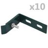 Wall Corner Connector 10 Sets Green Colour green Quantity in Package 10 