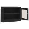 Office Cabinet Anthracite 90x40x70 cm - Durable Steel Storage