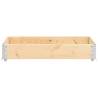 Raised Bed 80x120 cm Solid Pine Wood - Hipomarket