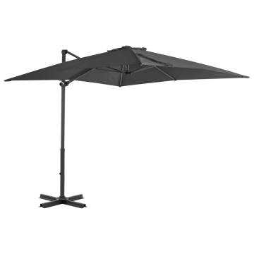 Cantilever Umbrella with Aluminium Pole - 250x250 cm Anthracite