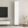 Stylish White TV Cabinets Set - 2 pcs, 30.5x30x90 cm