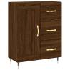 Highboard Brown Oak - Elegant Storage Solution | Hipomarket