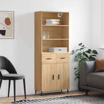 Elegant Highboard Sonoma Oak - Stylish Storage Solutions