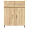 Elegant Highboard Sonoma Oak - Stylish Storage Solutions