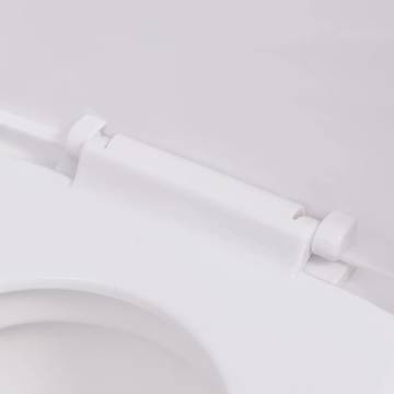 Wall Hung Toilet Ceramic White - Stylish Bathroom Solution