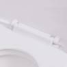 Wall Hung Toilet Ceramic White - Stylish Bathroom Solution