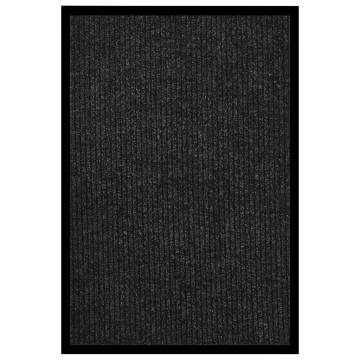 Doormat Striped Anthracite 80x120 cm - Durable & Stylish