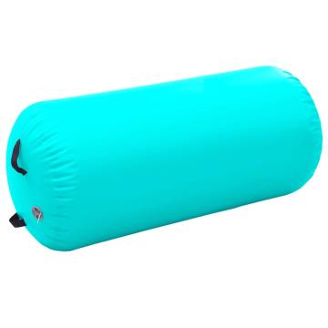 Inflatable Gymnastic Roll 120x90 cm with Pump - Green