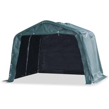 Removable Livestock Tent PVC 550 g/m² - Dark Green 3.3x3.2 m