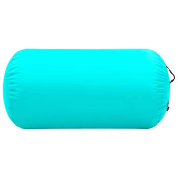 Inflatable Gymnastic Roll 120x90 cm with Pump - Green