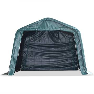 Removable Livestock Tent PVC 550 g/m² - Dark Green 3.3x3.2 m