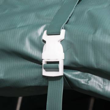 Removable Livestock Tent PVC 550 g/m² - Dark Green 3.3x3.2 m