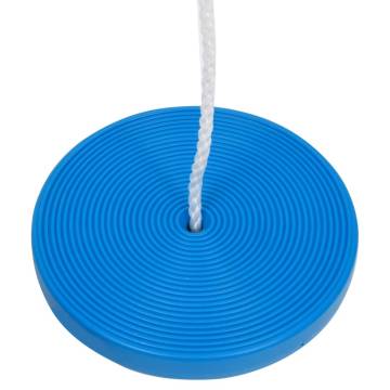 Plate Swing 180 cm Blue - Fun & Adjustable Swing for Kids