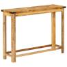 Solid Mango Wood Console Table | 100x30x75 cm - Hipo Market