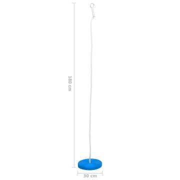 Plate Swing 180 cm Blue - Fun & Adjustable Swing for Kids