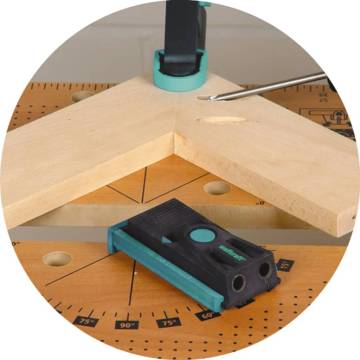 Wolfcraft Pocket Hole Jig Set 4642000 | Precision Joinery Tool