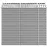 Light Grey Garden Shed - Durable Galvanised Steel Storage