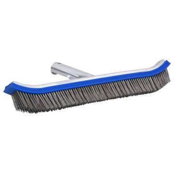 Swimming Pool Wall Brush Aluminium - 46 cm Wide & Sturdy