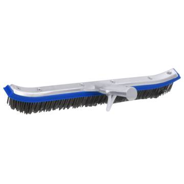 Swimming Pool Wall Brush Aluminium - 46 cm Wide & Sturdy