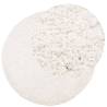 Shaggy High Pile Cream Rug Ø 200 cm - Soft & Durable