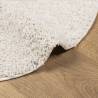 Shaggy High Pile Cream Rug Ø 200 cm - Soft & Durable