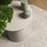 Shaggy High Pile Cream Rug Ø 200 cm - Soft & Durable