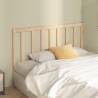 Stylish Solid Wood Pine Bed Headboard - 146x4x100 cm