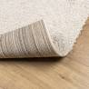 Shaggy Rug High Pile Modern Cream 100x200 cm | Hipomarket