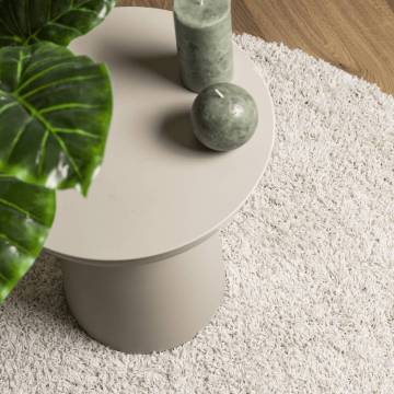 Shaggy Rug High Pile Modern Cream 100x200 cm | Hipomarket