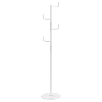 White Coat Stand 183 cm - Stylish & Sturdy Design